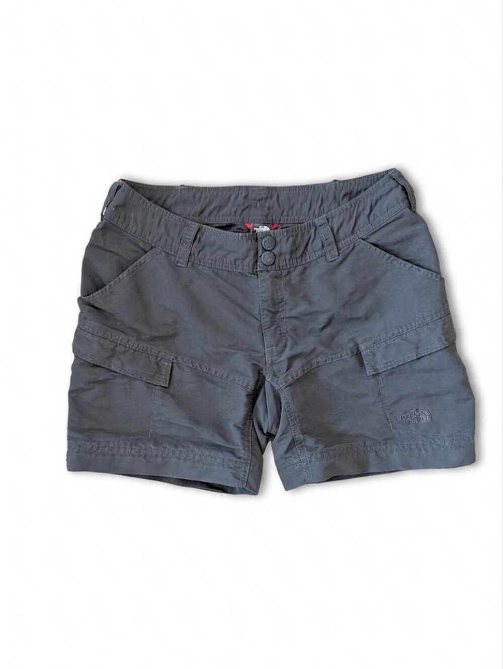 The North Face Women's Charcoal Gray Cargo Shorts